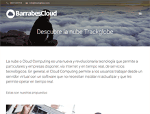Tablet Screenshot of cloud.trackglobe.com